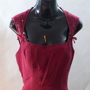 Alyce Designs Burgandy Size 8 NWT